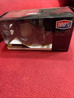 100% MX Goggle - Grey Smoke Lens